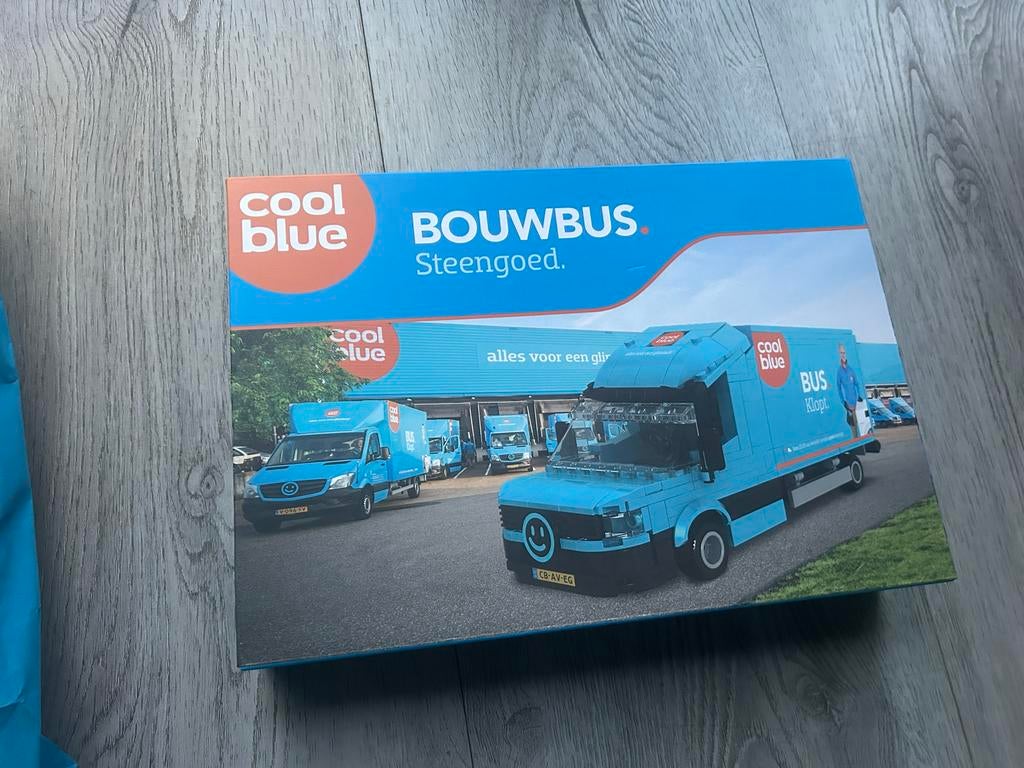 Coolblue Bouwbus Steengoed Leeuwarden editie- Nieuw in doos!, Ophalen of Verzenden, Nieuw, Overige merken