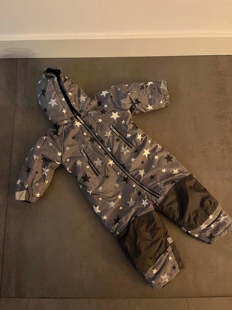 H&M Skipak Maat 86 Grijs met Sterren, Ophalen of Verzenden, Zo goed als nieuw, Jongen of Meisje