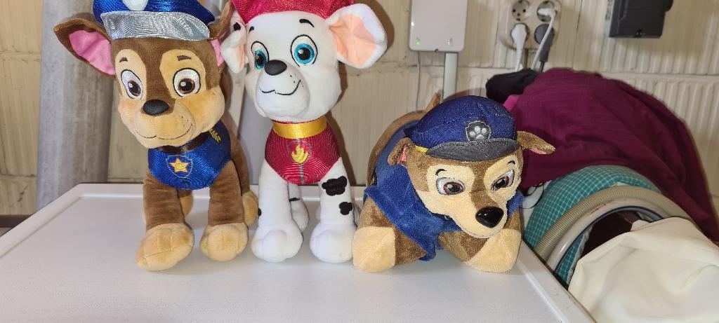 Paw patrol marshall chase pillow pet, Ophalen, Zo goed als nieuw, Hond