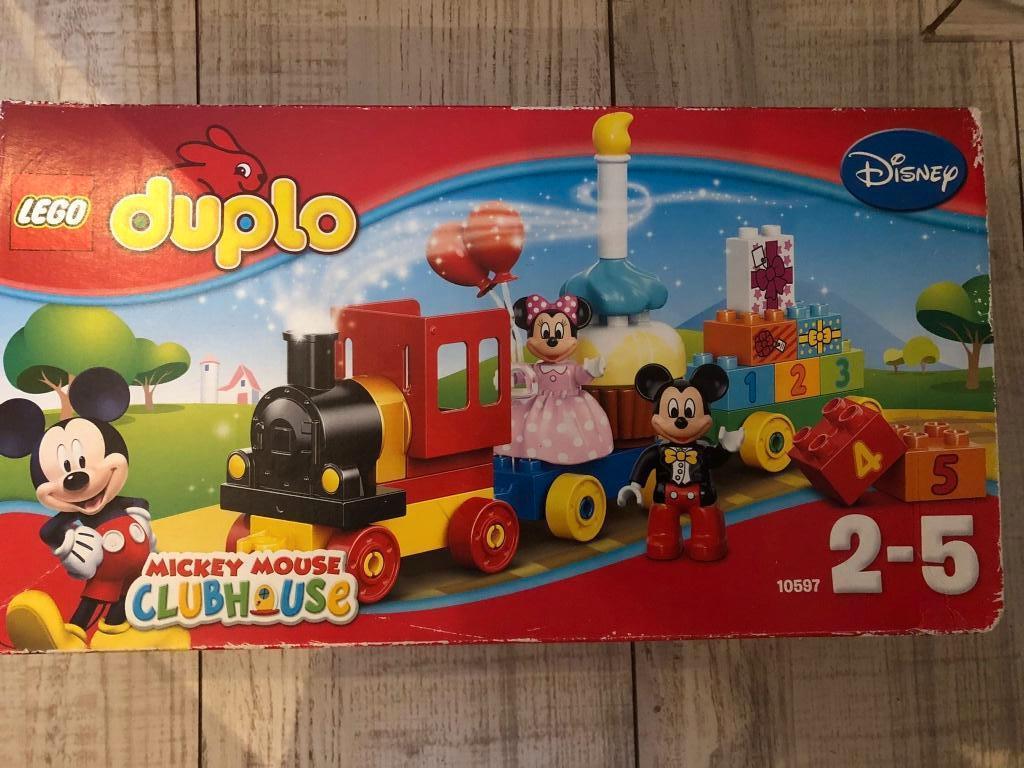 Lego Duplo Mickey en Minnie verjaardagsoptocht 10597, Ophalen of Verzenden, Gebruikt, Complete set, Duplo