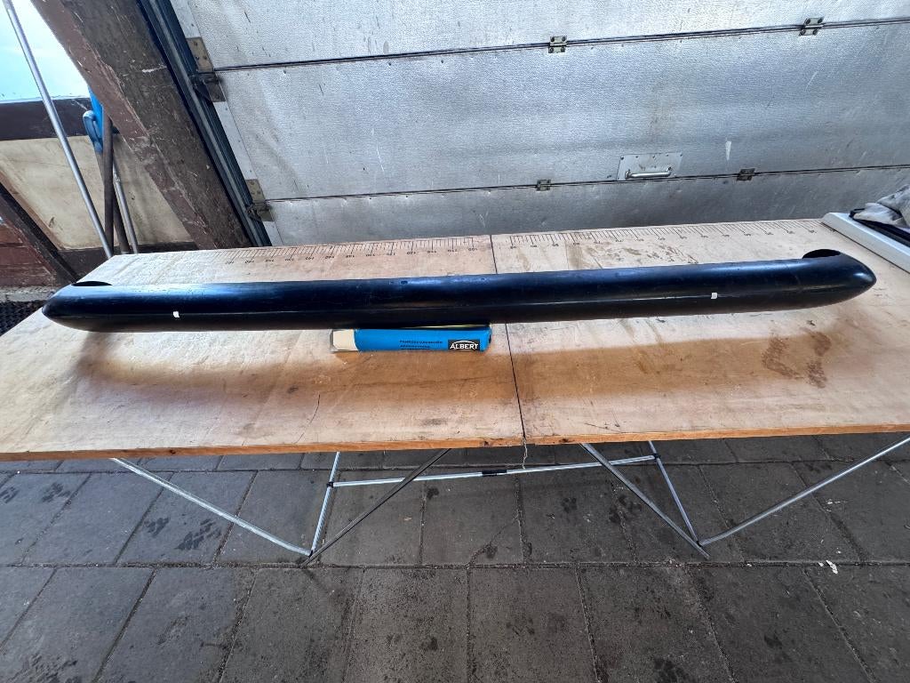 Achter Bumper Opel Kadett B Rally (zwart gelakt) originele, Ophalen, Opel, Nieuw, Achter