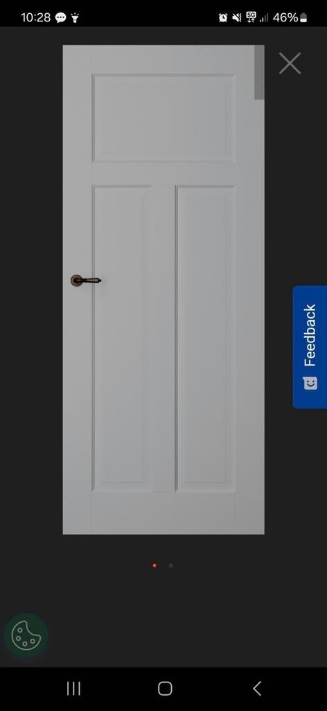 Skantrae SKS 1232 (93x231,5) Opdek Rechts, Ophalen, 80 tot 100 cm, 215 cm of meer, Binnendeur