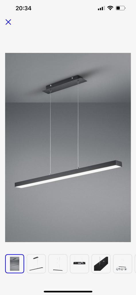 Reality agano Hanglamp dimbaar in hoogte instelbaar, Ophalen, Gebruikt, 75 cm of meer