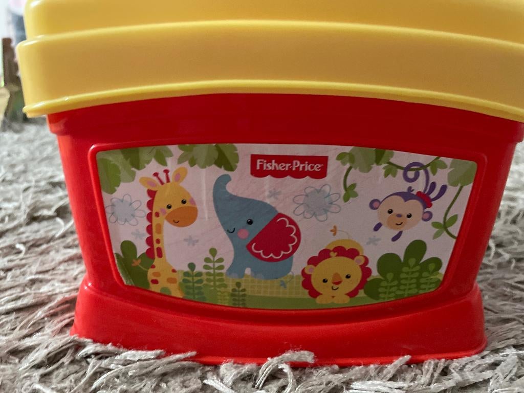 Fisher-Price & Mega Bloks pakket - Baby's Eerste Blokken, Ophalen, Zo goed als nieuw, Speelset