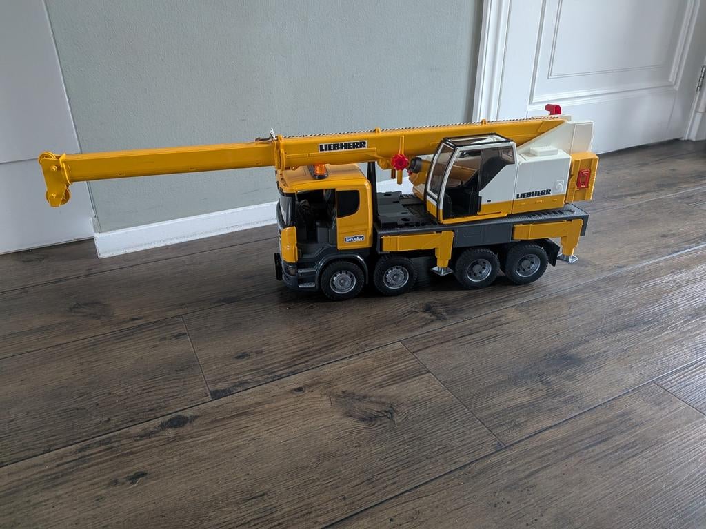 Bruder kraanwagen, Ophalen, Gebruikt