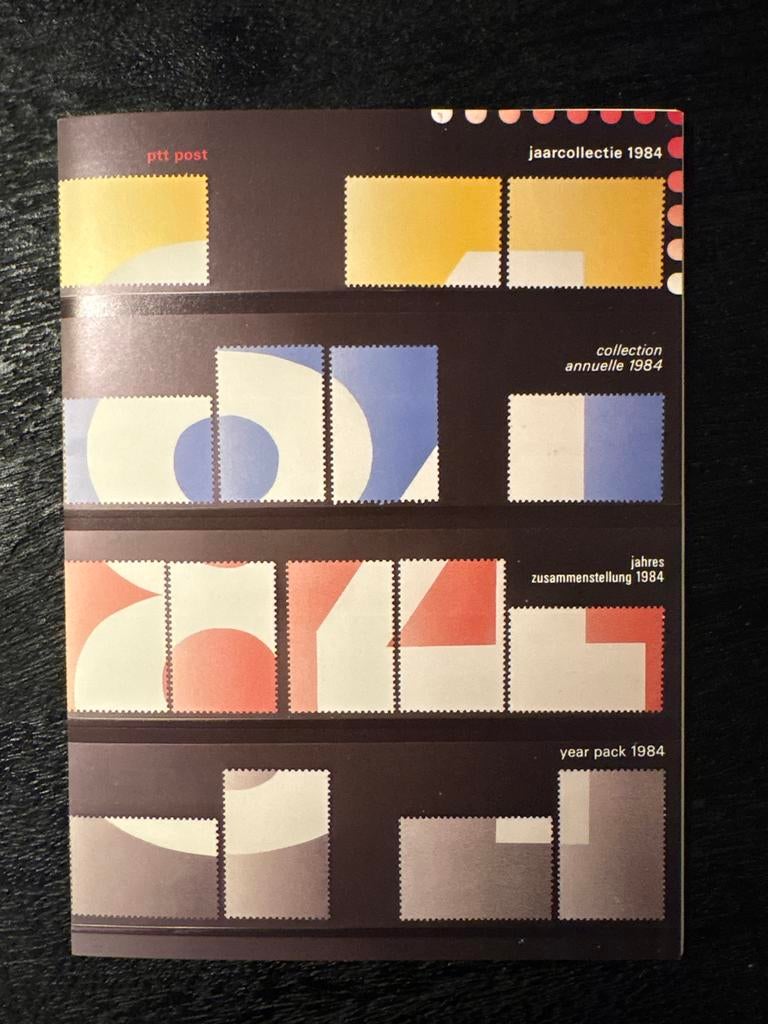 Nederlandse Postzegel Jaarcollectie 1984, Ophalen, Na 1940, Postfris