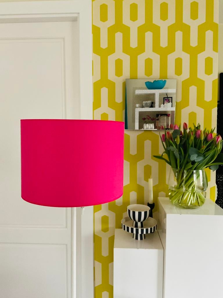 Lampenkap designers guild in roze, Overige kleuren, 25 tot 50 cm, Rond, Nieuw