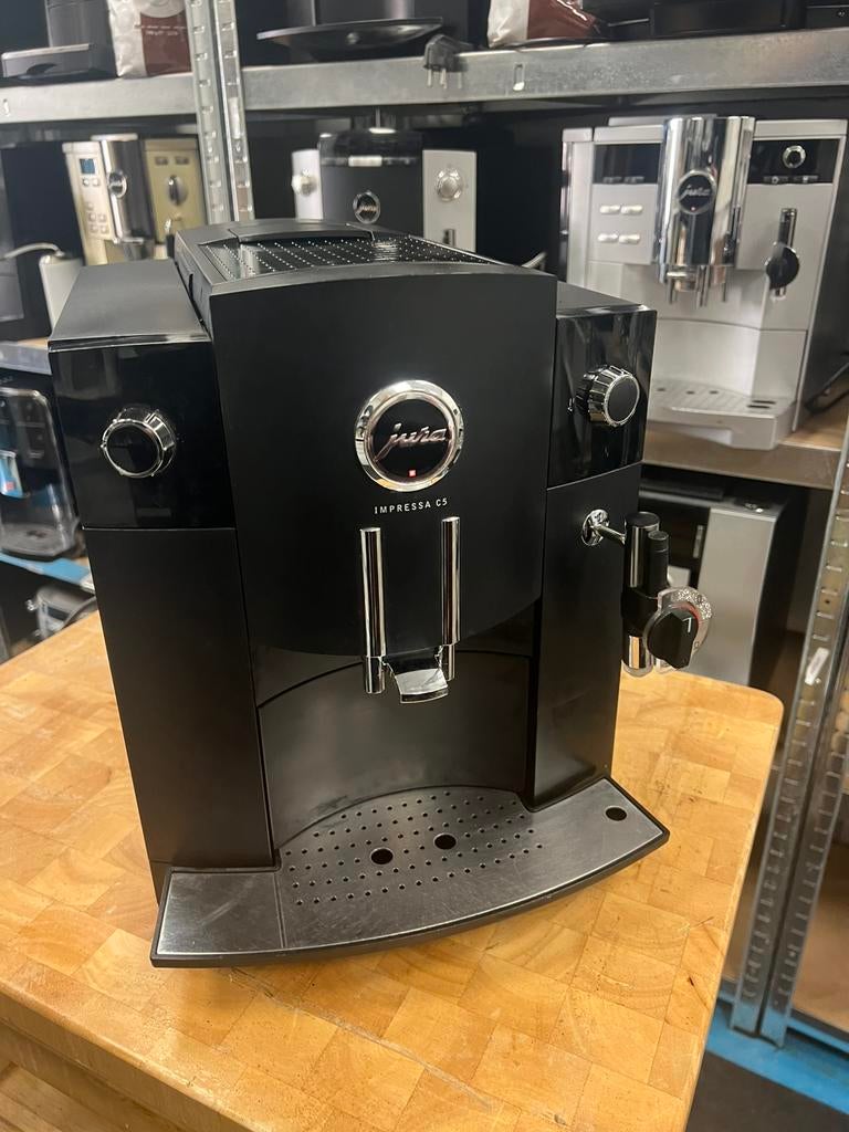 Jura c 5, Witgoed en Apparatuur, Koffiezetapparaten, Zo goed als nieuw, Gemalen koffie, Koffiebonen, Koffiemachine, 10 kopjes of meer