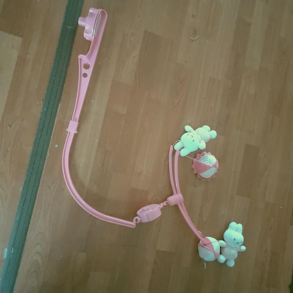 Nijntje muziek mobiel , wagen spanner knuffels, Ophalen, Gebruikt