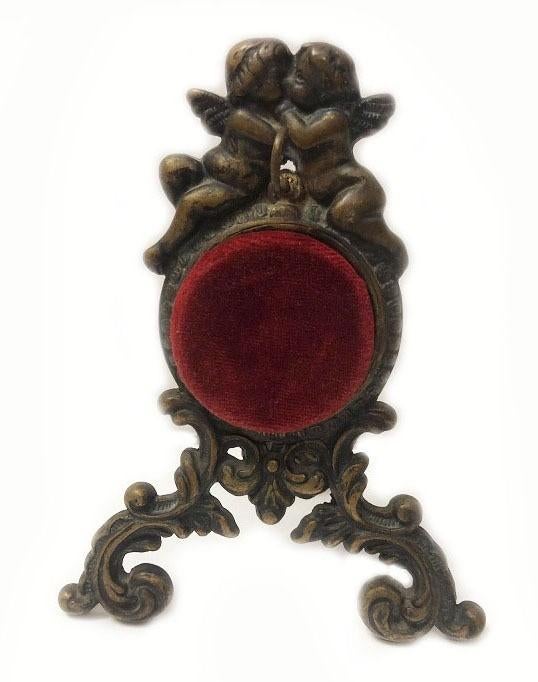 Antieke barok zakhorloge standaard / zakhorlogehouder, Ophalen of Verzenden