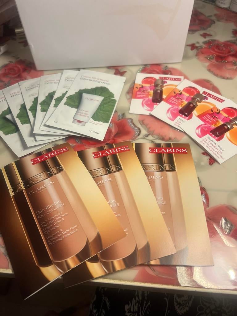 Clarins verzorging of make up mini’s, Verzenden, Nieuw, Gehele gezicht, Verzorging