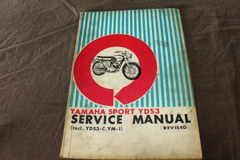 Yamaha sport YDS3 250cc 1965 ? motorcycle service manual, Ophalen of Verzenden, Yamaha