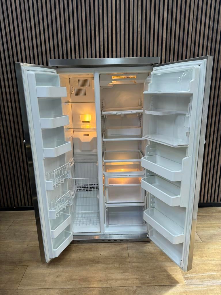 Foto 5 van Luxe Rvs Boretti Amerikaanse koelkast (Gratis bezorgen)