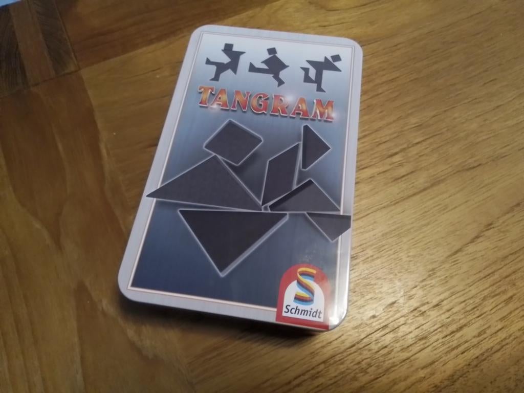 TANGRAM Puzzel in blikje, Ophalen of Verzenden, Nieuw, Legpuzzel