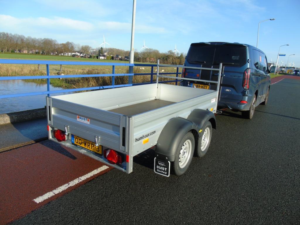 Humbaur HA202513KV Alu tandemasser open Buist Voorraad, Ophalen, Nieuw