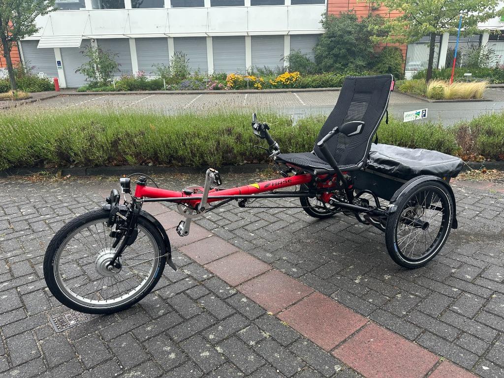 Hase Lepus elektrisch, Fietsen en Brommers, Fietsen | Driewielfietsen, Ophalen, Gebruikt, Hase