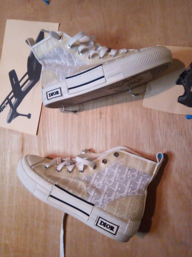 Dior B23 High-top sneaker - maat -  38.5, Kleding | Dames, Schoenen, Ophalen of Verzenden, Zo goed als nieuw, Sneakers of Gympen