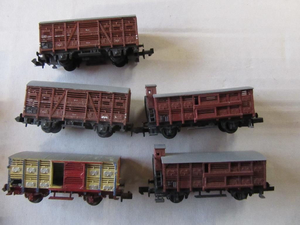 MINITRIX VEEWAGONS, Gelijkstroom, Trix, Wagon, Ophalen of Verzenden