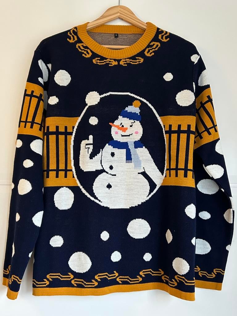 NS Wintercity kersttrui maat M, Ophalen of Verzenden, Nieuw, Maat 48/50 (M), Blauw