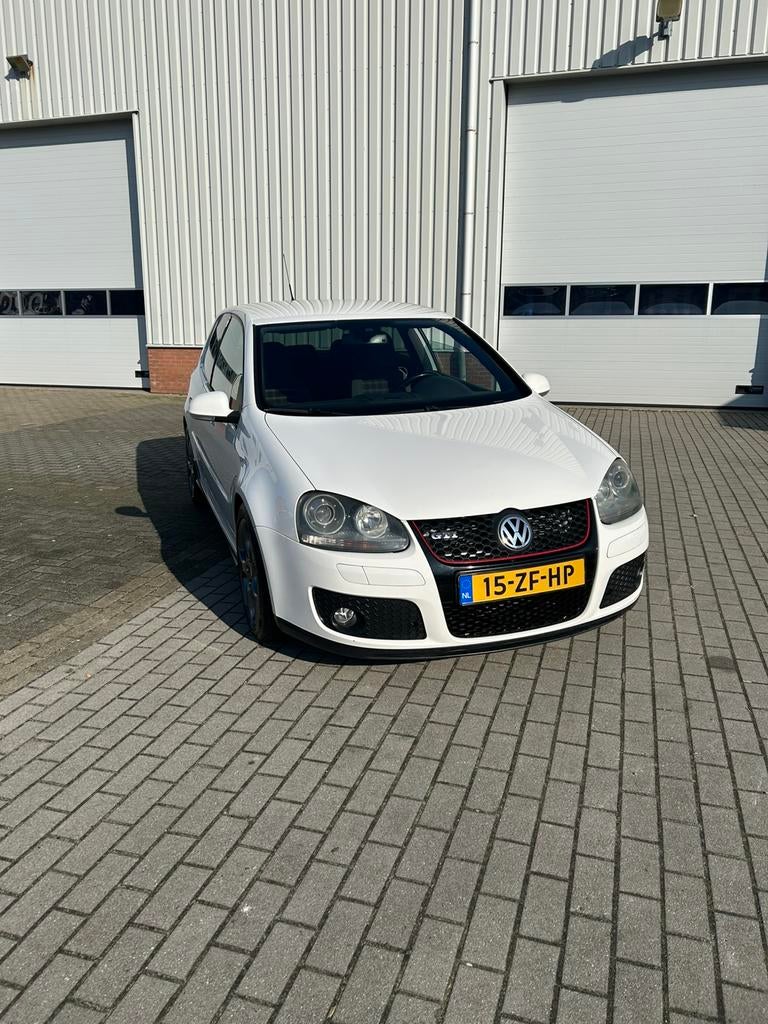 Volkswagen Golf 2.0 GTI 147KW 2008 Wit, Stof, 4 cilinders, Wit, Origineel Nederlands