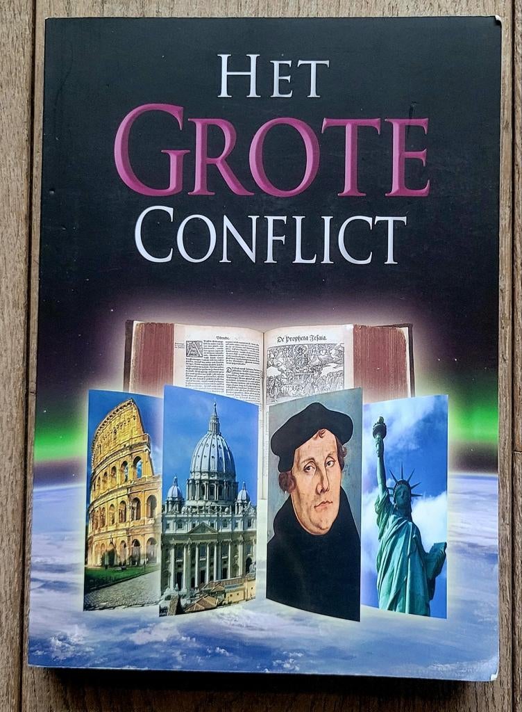 Het Grote Conflict - Boek over religie en geschiedenis, Boeken, Godsdienst en Theologie, Ophalen of Verzenden, Gelezen, Ellen Gould White