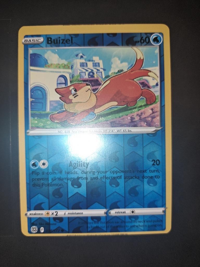Buizel reverse brilliant stars MISCUT bekijk foto's ! nm, Ophalen of Verzenden, Nieuw, Losse kaart, Foil