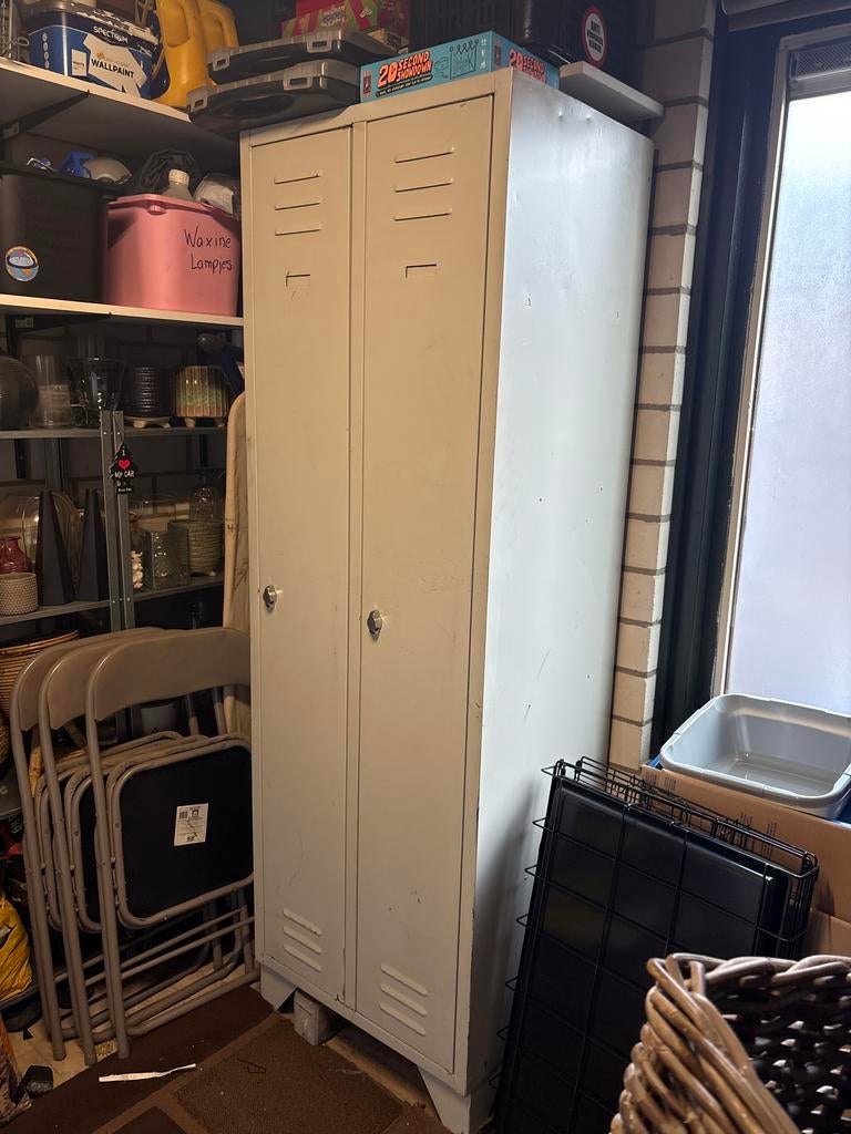 Metalen locker kast, Ophalen of Verzenden, Gebruikt
