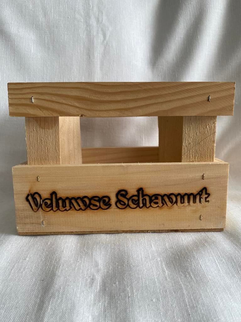 Mini kratje Veluwse Schavuut, Verzamelen, Biermerken, Ophalen of Verzenden, Nieuw, Overige typen, Overige merken