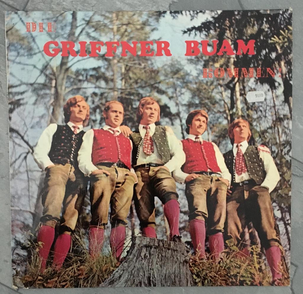 Die Griffner Buam ‎- Kommen, Cd's en Dvd's, Ophalen of Verzenden, Zo goed als nieuw, 12 inch