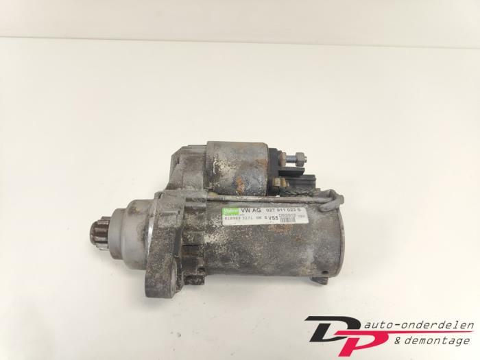 Startmotor van een Volkswagen Golf, Gebruikt, -, Volkswagen, -