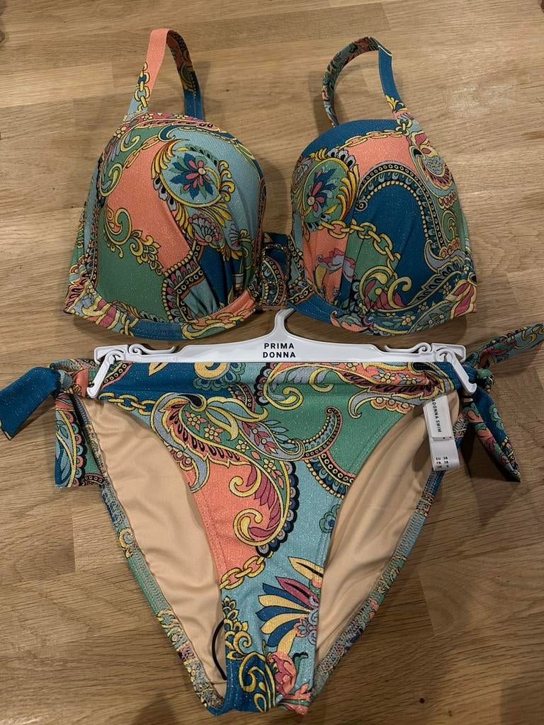 Prima Donna bikini 70F slip 38 NIEUW!! Nu €50, Kleding | Dames, Badmode en Zwemkleding, Ophalen of Verzenden, Nieuw, Blauw, Bikini