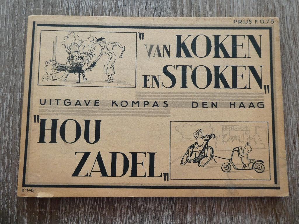 Van koken en stoken., Verzamelen, Militaria | Tweede Wereldoorlog, Ophalen of Verzenden, Overige soorten, Nederland, Boek of Tijdschrift