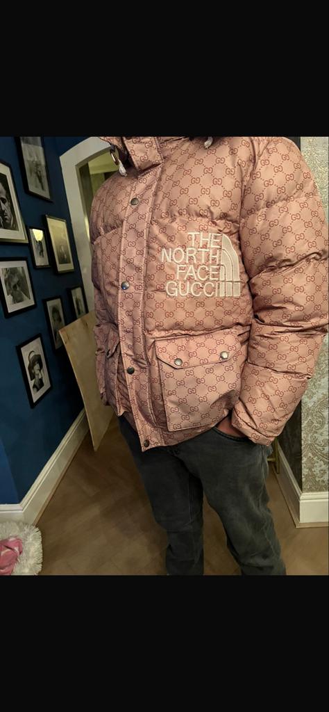 Gucci x The North Face Jas, Ophalen of Verzenden, Zo goed als nieuw, Maat 52/54 (L), Overige kleuren
