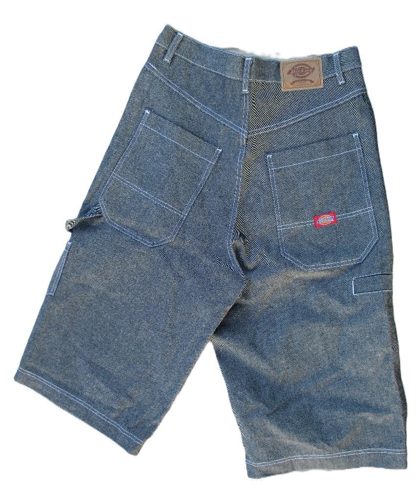 Dickies vintage skate shirt Moses maat 36, W36 - W38 (confectie 52/54), Info@taurusvintage.nl, Blauw, Nieuw