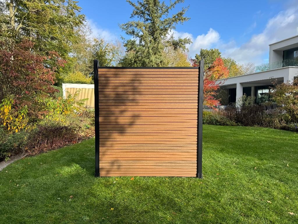 Aanbieding: Luxe composiet schutting – compleet geplaatst