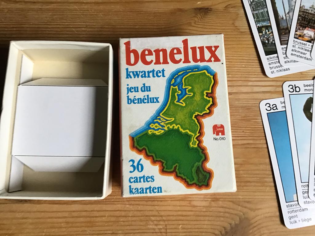 Retro kwartet steden / retro domino., Ophalen of Verzenden, Zo goed als nieuw, Kwartet(ten)