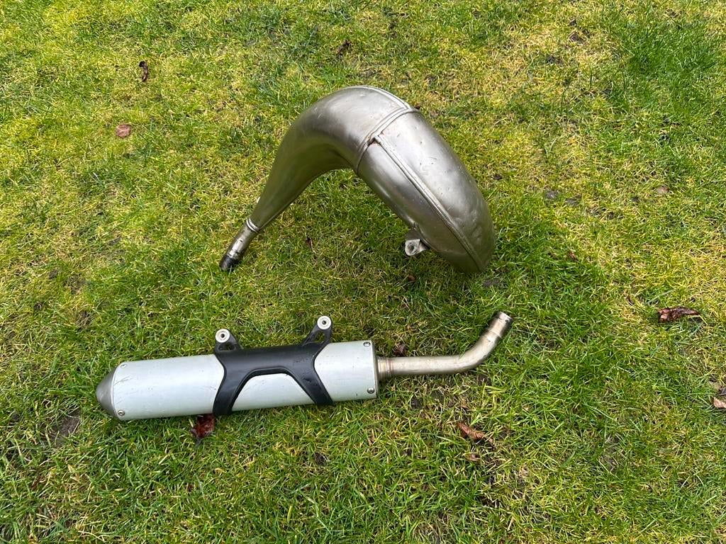 Uitlaat+demper husqvarna tc 250, Motoren, Ophalen