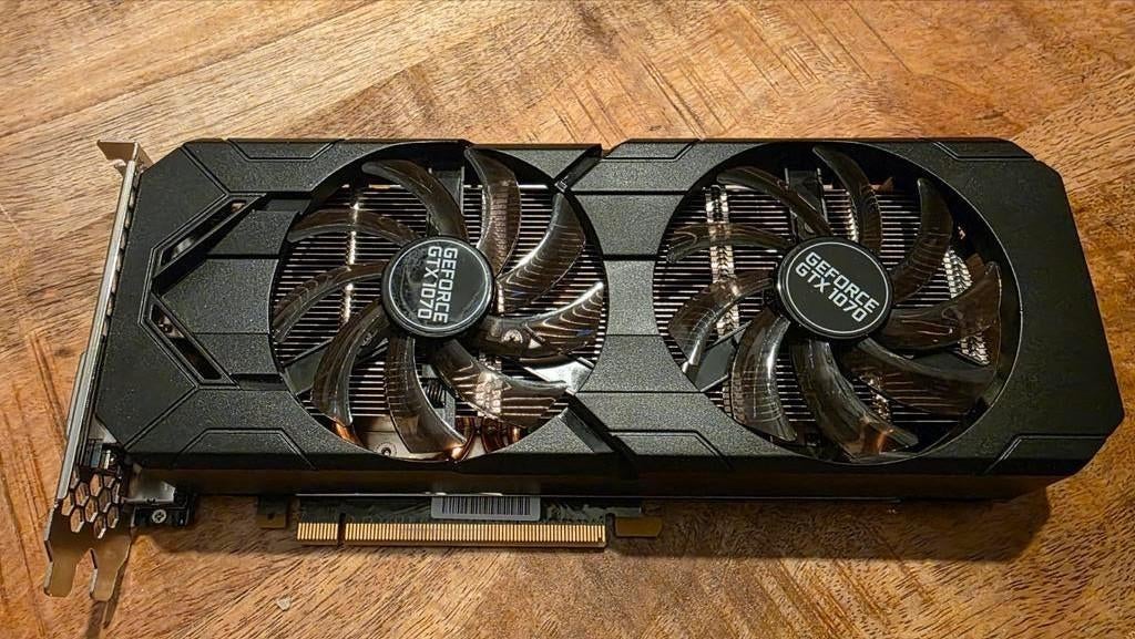 Geforce GTX1070 Videokaart, Ophalen of Verzenden, Zo goed als nieuw, GDDR5, PCI-Express 3