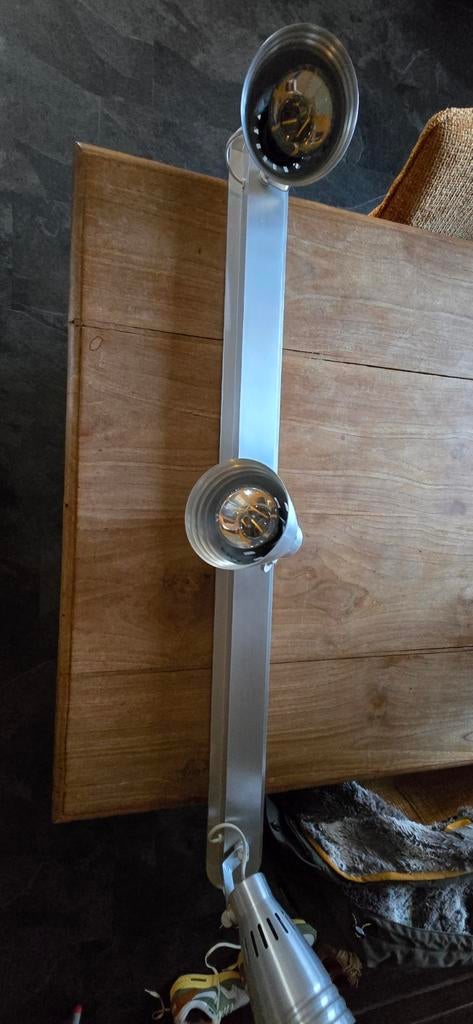Ikea Kramare Plafondspot - 3 Spots op Rail - 117cm, Huis en Inrichting, Ophalen, Zo goed als nieuw, Metaal, Modern