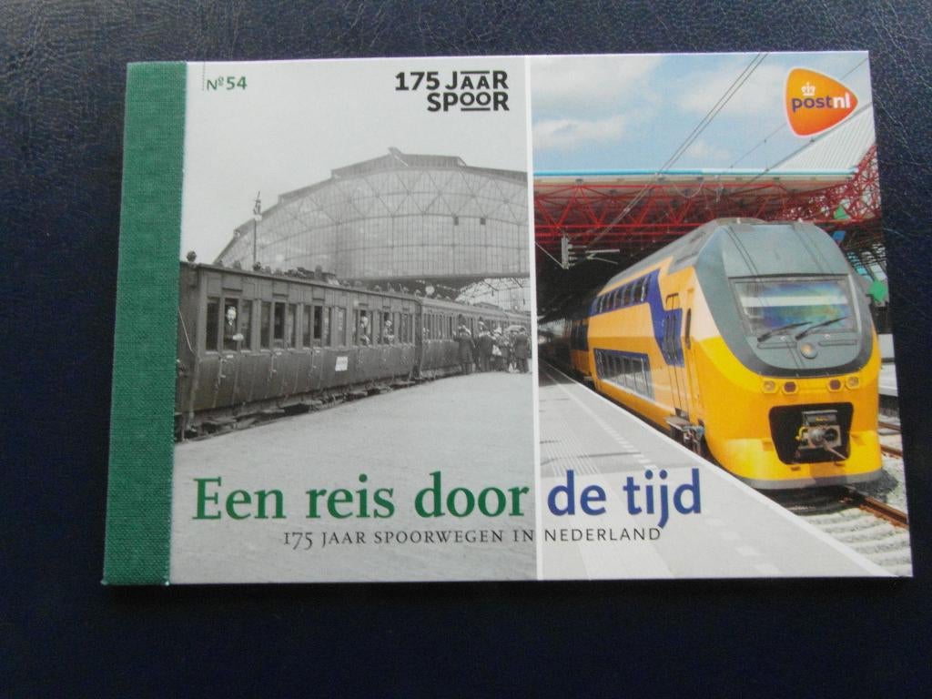 PR54 Prestigeboekje 175 Jaar Spoorwegen 2014 Postfris, Ophalen of Verzenden, Na 1940, Postfris