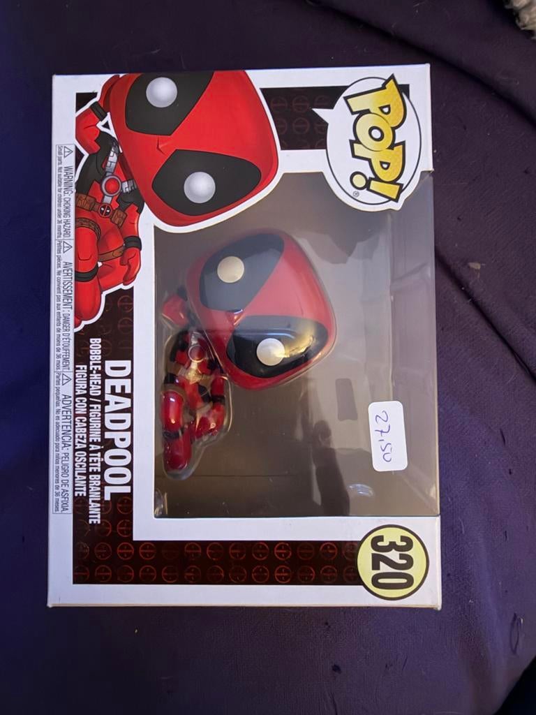 Funko Pop! Deadpool Bobble-Head #320, Ophalen of Verzenden, Gebruikt