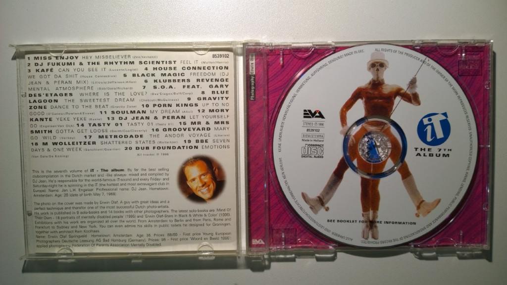 Dj Jean - iT The 7th Album, Ophalen of Verzenden, Zo goed als nieuw, Techno of Trance
