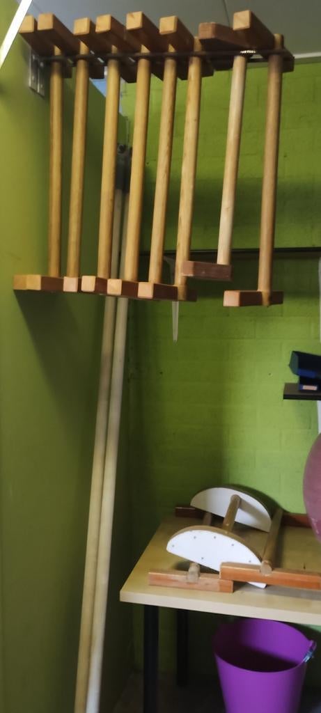 Turnhandstand klossen, Sport en Fitness, Maat 36 t/m 42, Ophalen, Gebruikt, Overige typen