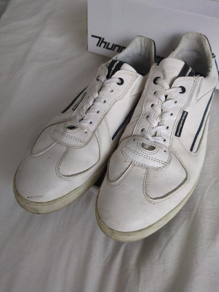 Witte dr Franklin Sneakers Maat 43, Kleding | Heren, Schoenen, Thunderdome, Wit, Ophalen of Verzenden, Sneakers of Gympen