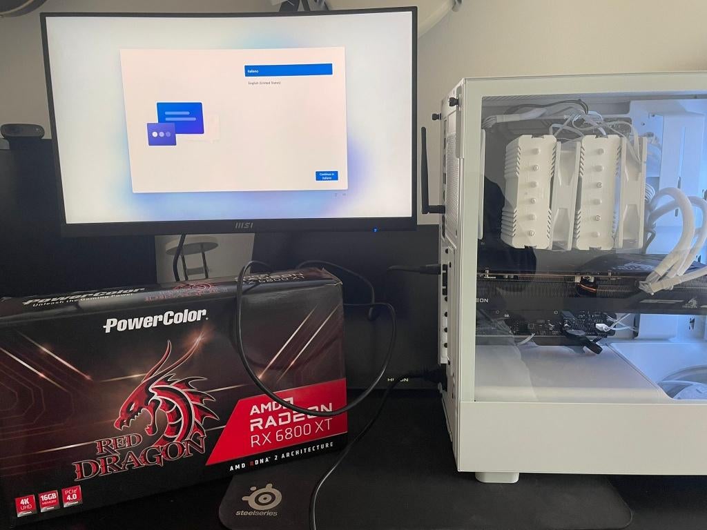 Gaming PC nieuw - RX6800 XT - Ryzen 7 5800X - 32GB - 2TB, Computers en Software, 32 GB, Zelfgebouwde PC, Virtual Reality, Ophalen of Verzenden