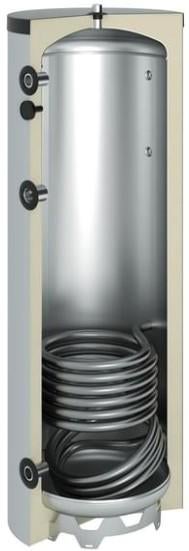 Buffervat 150l. Rvs316 met warmtewisselaar + 4 aansluitingen, Nieuw, Minder dan 3 jaar oud, Minder dan 20 liter, Boiler