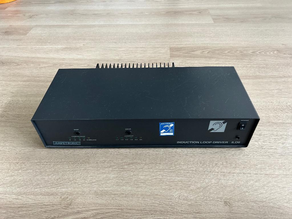Ampetronic ILD9 ringleidingversterker, Overige merken, Ophalen of Verzenden, 120 watt of meer, Gebruikt