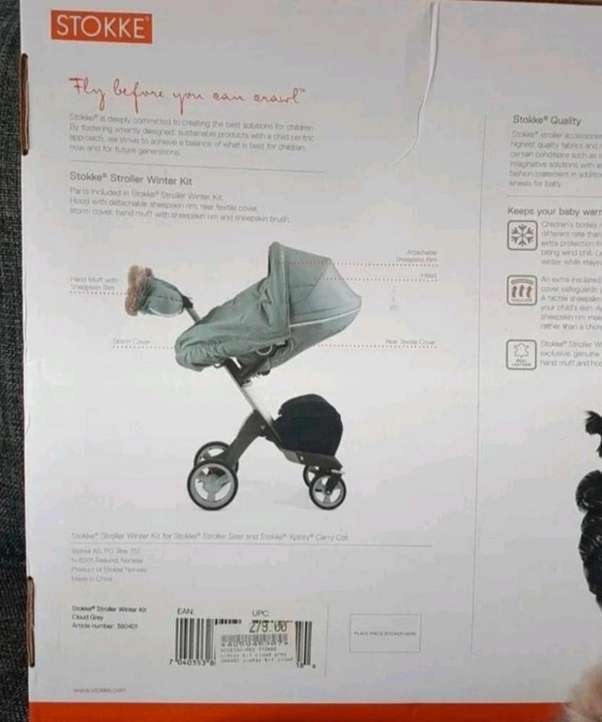 Stokke Xplory Winter Kit - Nieuw! Winkelprijs €279, Ophalen of Verzenden, Nieuw