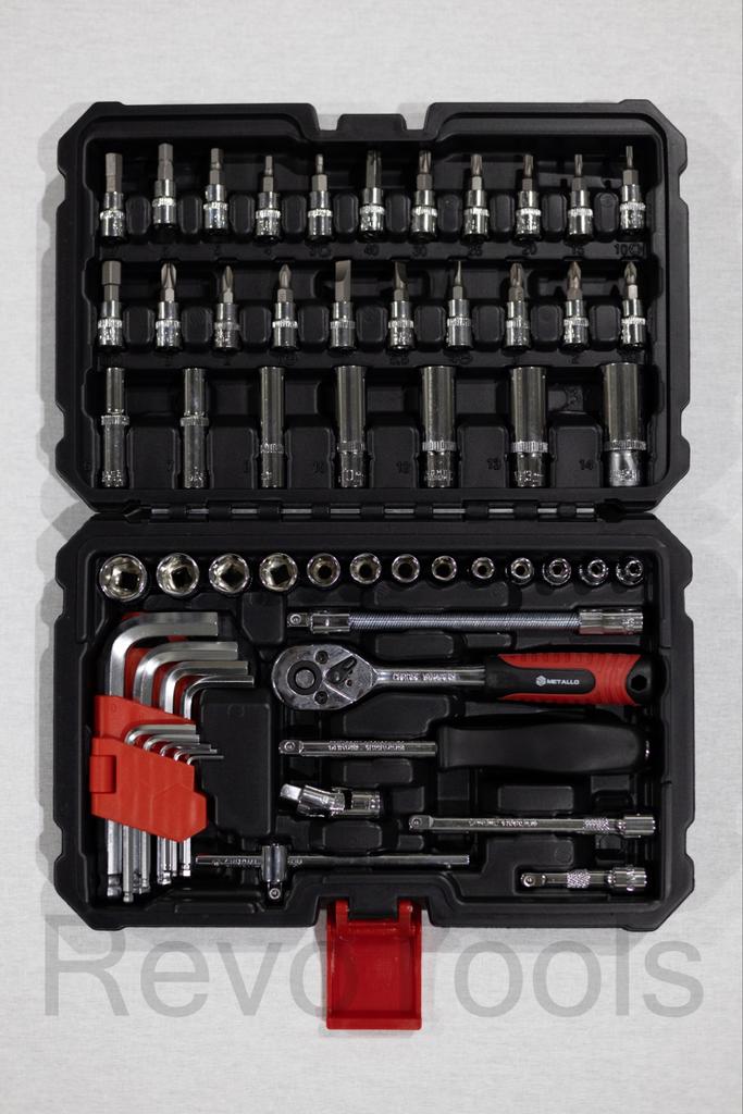Mini koffertje 57 delig doppenset  1/4, Metallo, Nieuw, Metallo@hotmail.com, Metallo