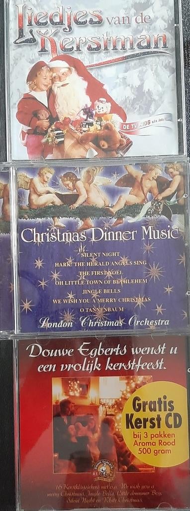 Kerst CD Collectie - Liedjes, Dinner Music, Douwe Egberts, Cd's en Dvd's, Cd's | Kerst en Sinterklaas, Ophalen of Verzenden, Gebruikt